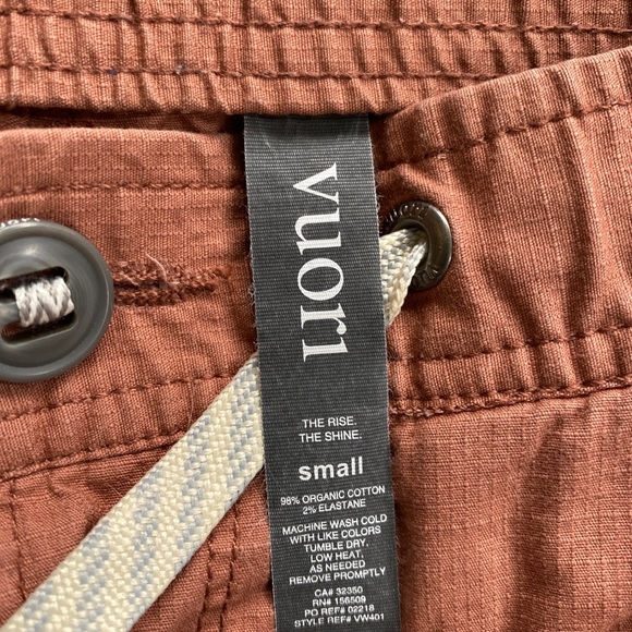 Vuori Womens Ripstop Pant Copper size Small - Picture 10 of 10
